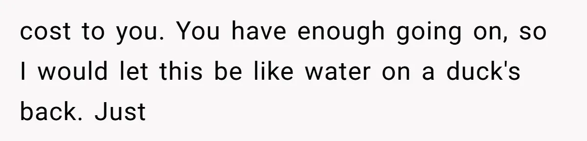 Bride Makes Allergy Accommodations for Guest, Then Discovers She Secretly Changed the Catering Plan cost to you. You have enough going on, so I would let this be like water on a duck's back. Just