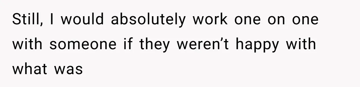Bride Makes Allergy Accommodations for Guest, Then Discovers She Secretly Changed the Catering Plan Still, I would absolutely work one on one with someone if they weren’t happy with what was
