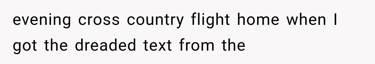 Woman Tries Enforcing Her Family Rules on a Stranger, But Gets Shut Down Instantly evening cross country flight home when I got the dreaded text from the