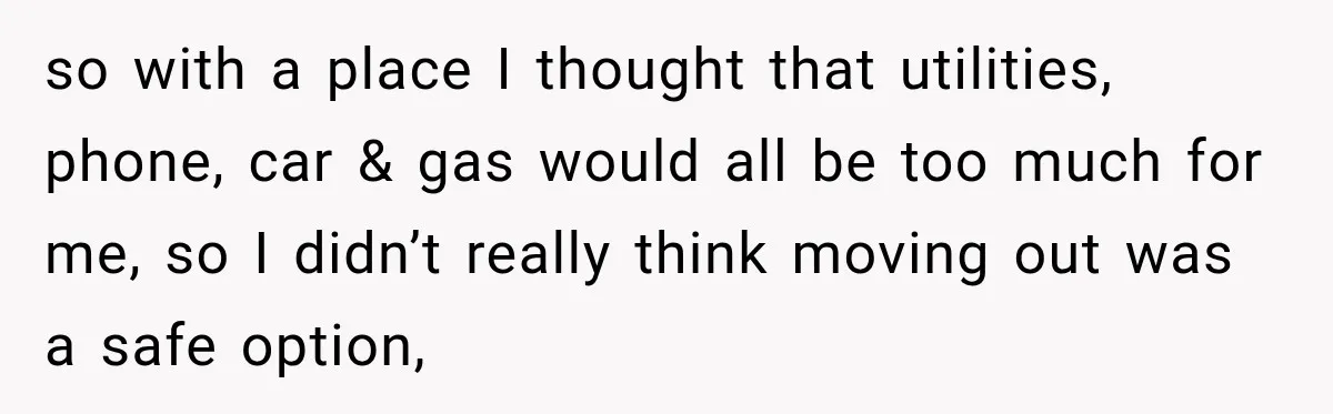 Mom Charges Her Daughter $1,500 Rent, Then Tries to Give Her Paid Bedroom to the Golden Child so with a place I thought that utilities, phone, car & gas would all be too much for me, so I didn’t really think moving out was a safe option,