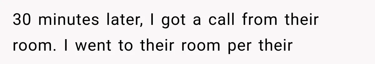 Newlyweds Refused to Show ID at Hotel, Then Their Wedding Night Turned Into a Disaster 30 minutes later, I got a call from their room. I went to their room per their