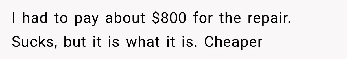 Man Destroyed His $2,500 MacBook Twice, But Apple’s Mistake Saved Him Thousands I had to pay about $800 for the repair. Sucks, but it is what it is. Cheaper
