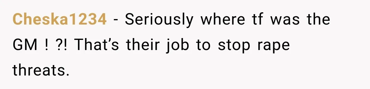 Only Woman at Game Night Shuts Down a Creepy Joke With One Question Nobody Expected Cheska1234 − Seriously where tf was the GM ! ?! That’s their job to stop rape threats.