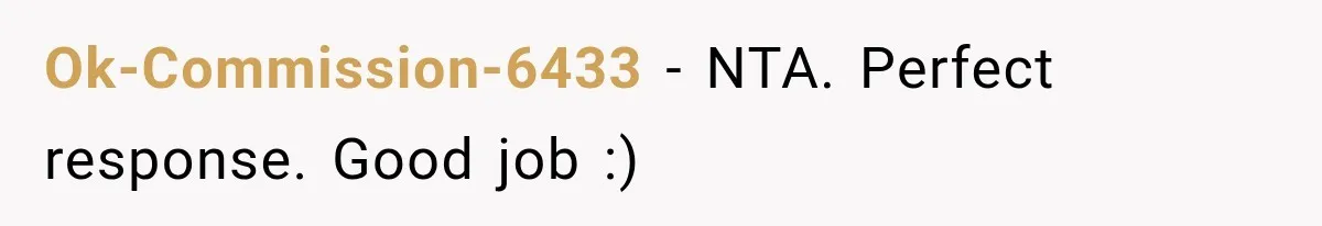 Her Husband Said His Guests Were “Not Her Problem.” So She Took Him at His Word and Left Ok-Commission-6433 − NTA. Perfect response. Good job :)