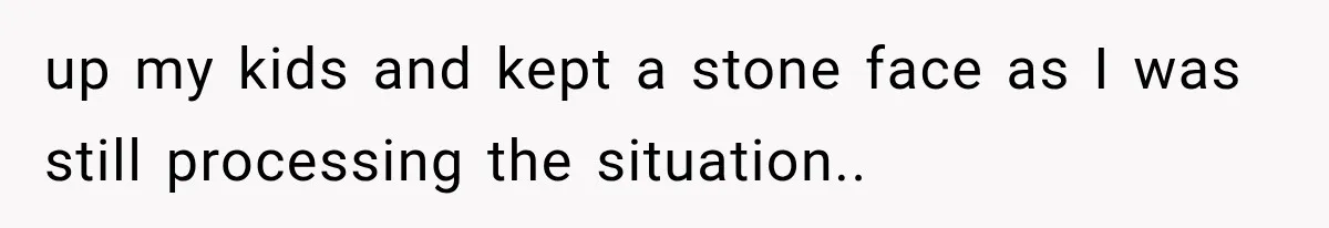Divorced Dad Found His Ex After a Strange Text, Then Faced Telling Their Sons the Unthinkable up my kids and kept a stone face as I was still processing the situation.. 
