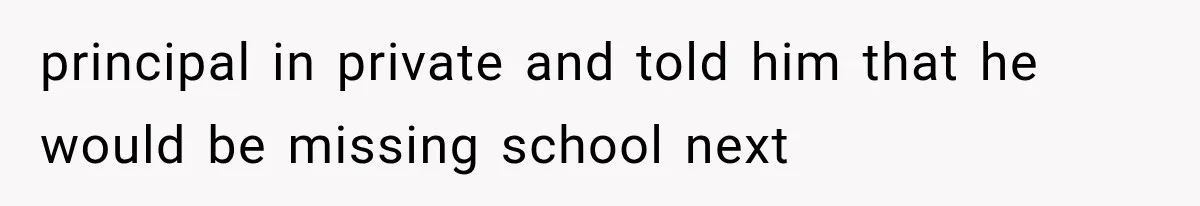 Divorced Dad Found His Ex After a Strange Text, Then Faced Telling Their Sons the Unthinkable principal in private and told him that he would be missing school next