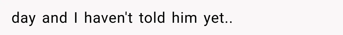 Divorced Dad Found His Ex After a Strange Text, Then Faced Telling Their Sons the Unthinkable day and I haven't told him yet.. 