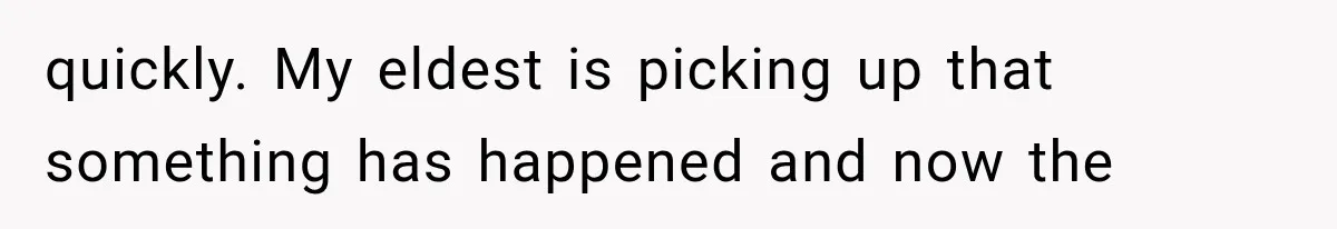 Divorced Dad Found His Ex After a Strange Text, Then Faced Telling Their Sons the Unthinkable quickly. My eldest is picking up that something has happened and now the