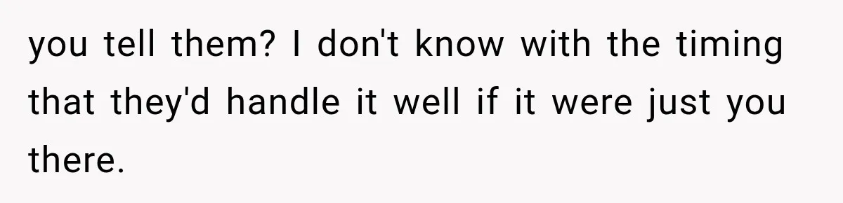 Divorced Dad Found His Ex After a Strange Text, Then Faced Telling Their Sons the Unthinkable you tell them? I don't know with the timing that they'd handle it well if it were just you there.