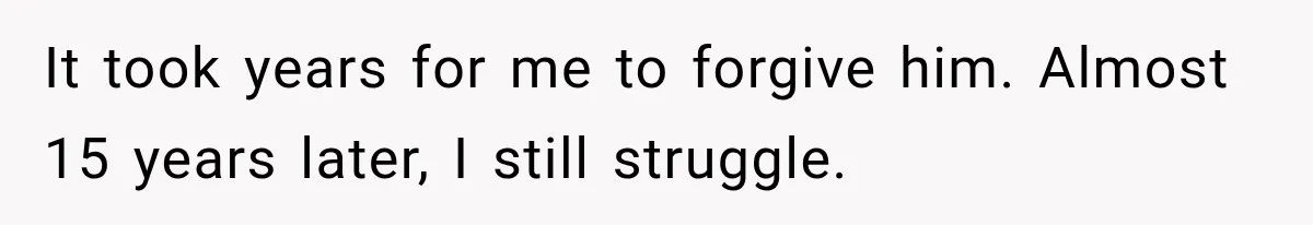 Divorced Dad Found His Ex After a Strange Text, Then Faced Telling Their Sons the Unthinkable It took years for me to forgive him. Almost 15 years later, I still struggle.