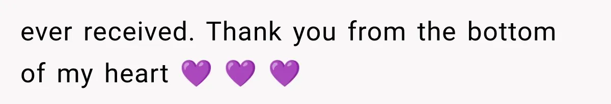 Woman Learned Her Partner of 8 Years Had Another Woman’s Baby Days Before Christmas ever received. Thank you from the bottom of my heart 💜 💜 💜