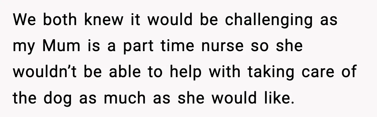 Sister Takes Away Her Depression Dog After Finding It Severely Overweight and Neglected We both knew it would be challenging as my Mum is a part time nurse so she wouldn’t be able to help with taking care of the dog as much...