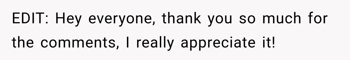 Woman Supports Her Husband’s Parents, Until She Realizes She’s Funding Their Retirement EDIT: Hey everyone, thank you so much for the comments, I really appreciate it!