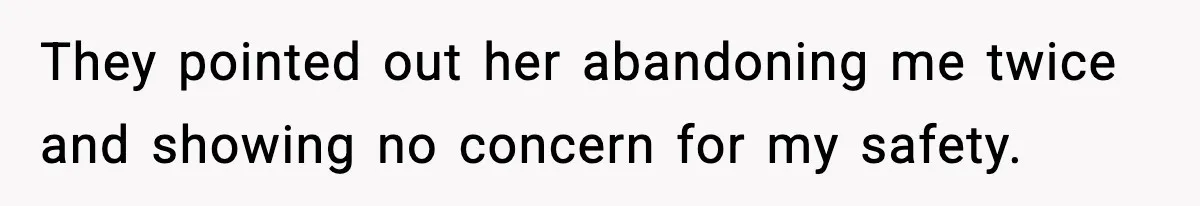 Woman Refuses To Accept Her Mother’s “Do-Over Family” After Years Of Abandonment They pointed out her abandoning me twice and showing no concern for my safety.