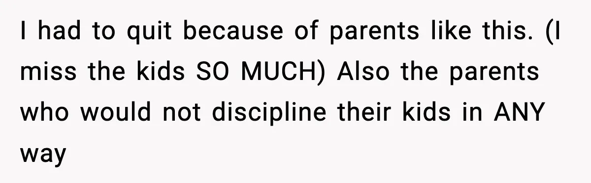 Mom Quietly Teaches Another Parent A Lesson After Seeing How She Treated Her Son I had to quit because of parents like this. (I miss the kids SO MUCH) Also the parents who would not discipline their kids in ANY way