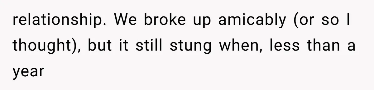 Woman’s Ex Marries Her Brother, Then Turns Every Family Gathering Into an Awkward Nightmare relationship. We broke up amicably (or so I thought), but it still stung when, less than a year