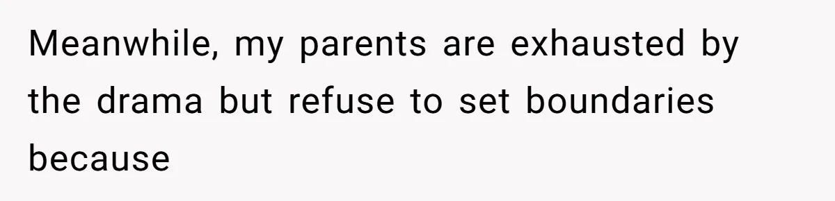 Woman’s Ex Marries Her Brother, Then Turns Every Family Gathering Into an Awkward Nightmare Meanwhile, my parents are exhausted by the drama but refuse to set boundaries because