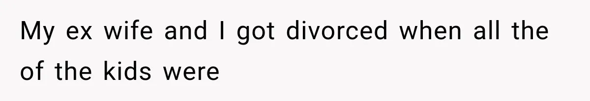 Father Refuses to Attend Daughter’s Engagement Dinner Until Wife Is Invited—Chaos Ensues My ex wife and I got divorced when all the of the kids were