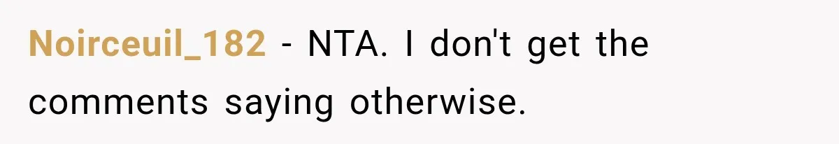 Noirceuil_182 − NTA. I don't get the comments saying otherwise.