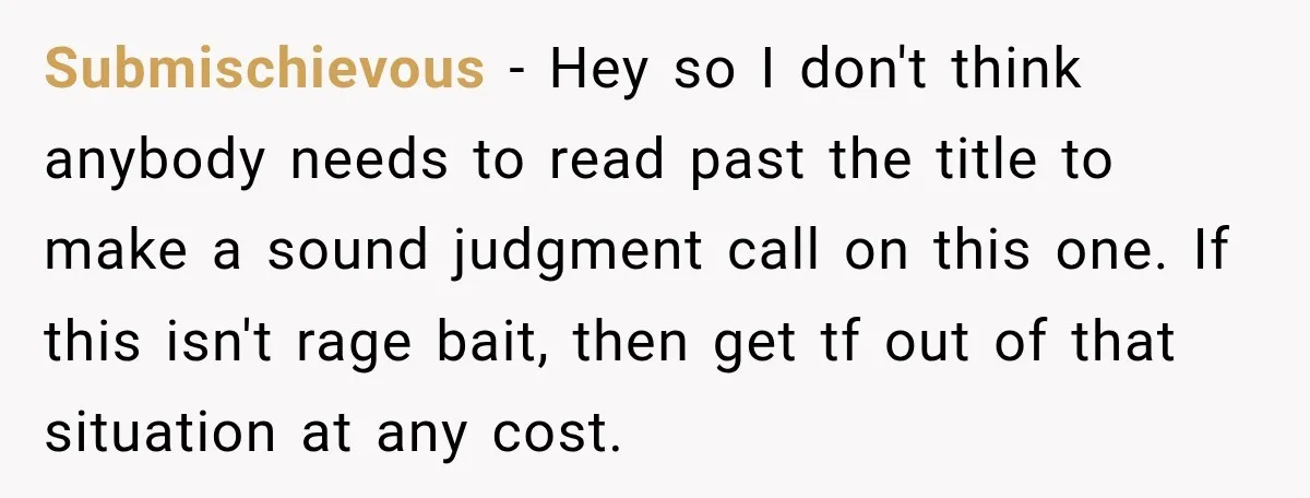 Submischievous − Hey so I don't think anybody needs to read past the title to make a sound judgment call on this one. If this isn't rage bait, then get...