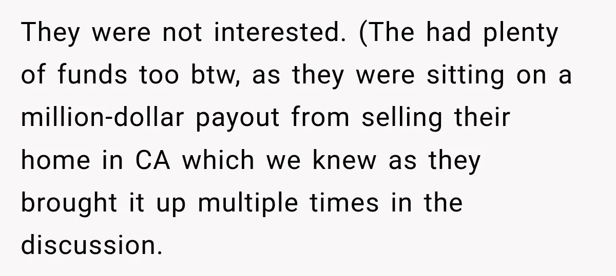 Neighbor Sued Over Six Inches of Fence, So This Rancher Gave Him Exactly What He Asked For They were not interested. (The had plenty of funds too btw, as they were sitting on a million-dollar payout from selling their home in CA which we knew as they...