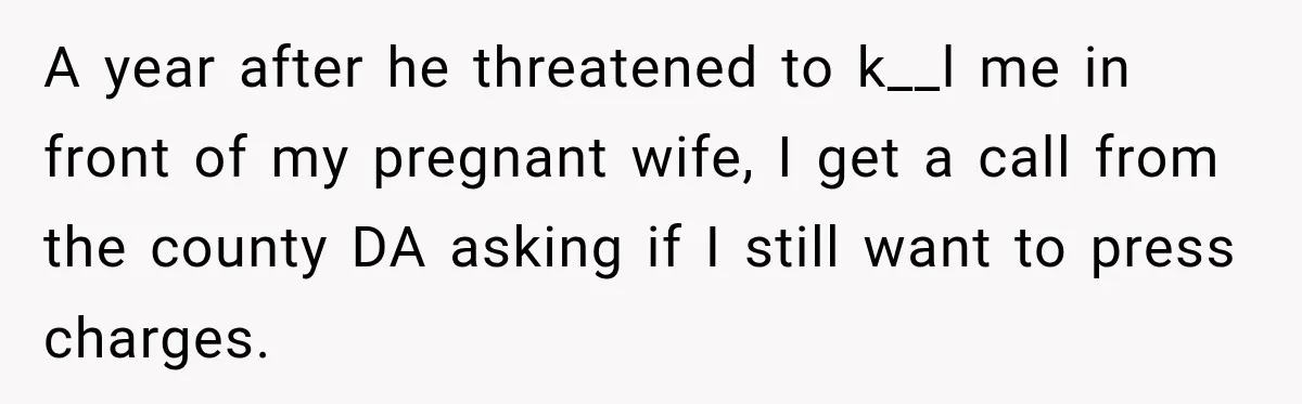 Neighbor Sued Over Six Inches of Fence, So This Rancher Gave Him Exactly What He Asked For A year after he threatened to k__l me in front of my pregnant wife, I get a call from the county DA asking if I still want to press charges.