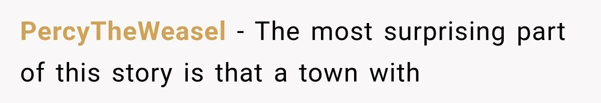 Customer Praises a “Store Employee,” Then the Manager Realizes He Doesn’t Even Work There PercyTheWeasel − The most surprising part of this story is that a town with