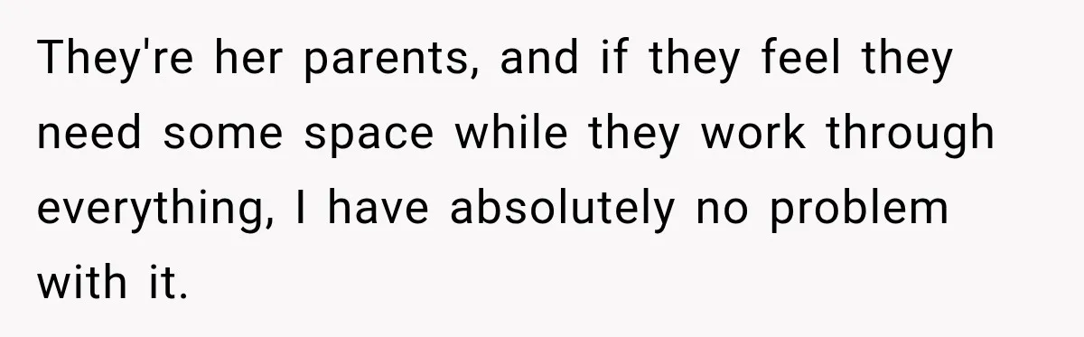 Egg Donor Gets Called “Mom” by Child, But the Real Problem Was Grandma They're her parents, and if they feel they need some space while they work through everything, I have absolutely no problem with it.