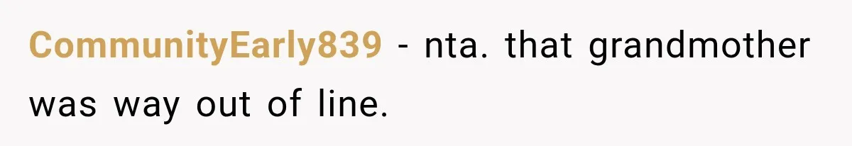 Egg Donor Gets Called “Mom” by Child, But the Real Problem Was Grandma CommunityEarly839 − nta. that grandmother was way out of line.