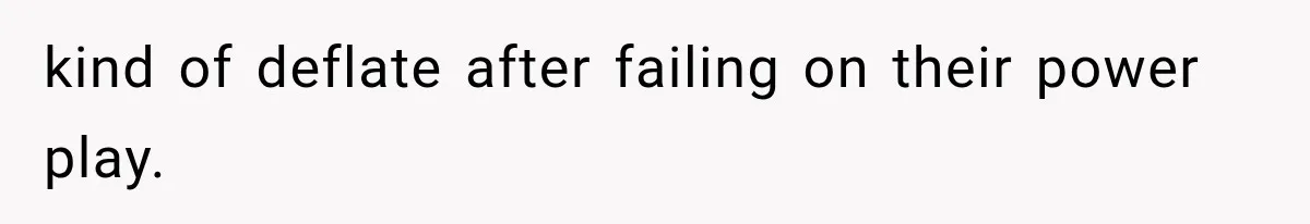 kind of deflate after failing on their power play.