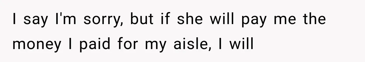 Passenger Takes Their Paid Seats, but a Clever Comment Makes the Seat Thief Move I say I'm sorry, but if she will pay me the money I paid for my aisle, I will