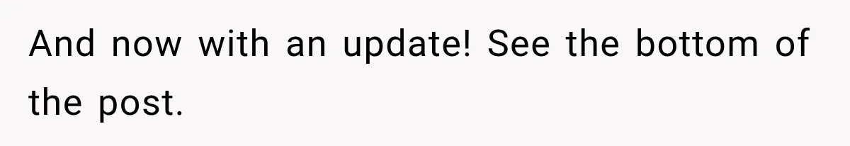 And now with an update! See the bottom of the post.