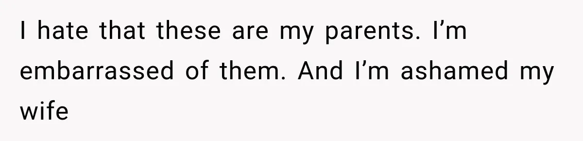 After a Miscarriage, Her Mother-in-Law Said “It’s Not My Job to Console You.” Four Months Later, She Finally Walked Away. I hate that these are my parents. I’m embarrassed of them. And I’m ashamed my wife