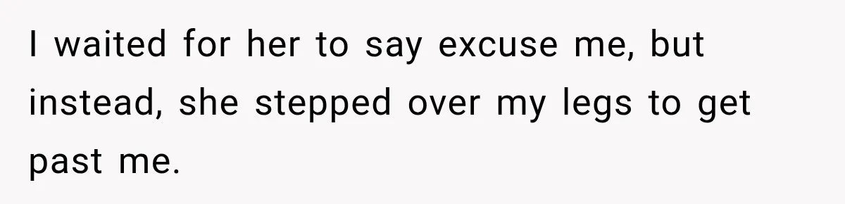 Woman Walks Straight Into A Man At Penn Station, Then Acts Like He’s The Problem I waited for her to say excuse me, but instead, she stepped over my legs to get past me.