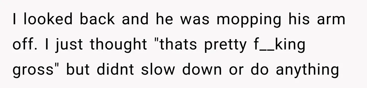 Woman Walks Straight Into A Man At Penn Station, Then Acts Like He’s The Problem I looked back and he was mopping his arm off. I just thought "thats pretty f__king gross" but didnt slow down or do anything