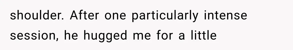 Woman Develops Feelings for Her Therapist, But One Boundary Crossing Changes Everything shoulder. After one particularly intense session, he hugged me for a little