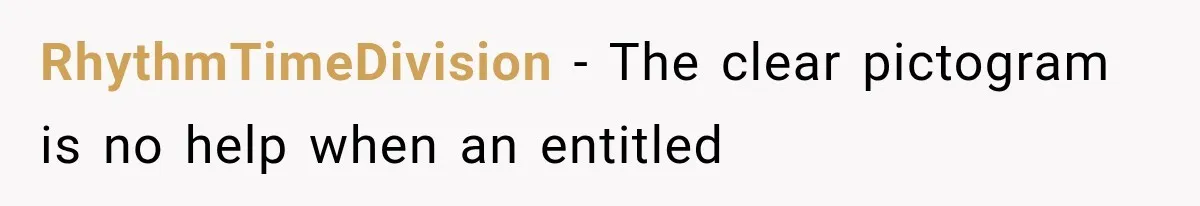 RhythmTimeDivision − The clear pictogram is no help when an entitled