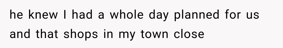 She Invited Her Best Friend To Celebrate Her Dream Home, But He Left Only Criticism Behind he knew I had a whole day planned for us and that shops in my town close