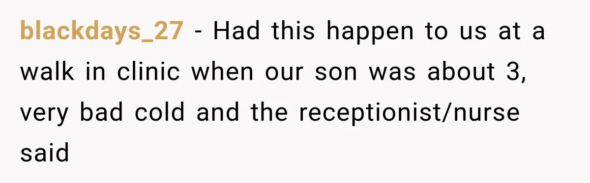 Woman Complains About A Disabled Child Making Noise At A Children’s Hospital, Gets Shut Down blackdays_27 − Had this happen to us at a walk in clinic when our son was about 3, very bad cold and the receptionist/nurse said