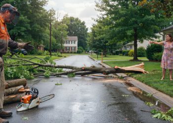 Neighbor Wouldn’t Stop Complaining About Storm Debris, So He Finally Told Her To Shut Up