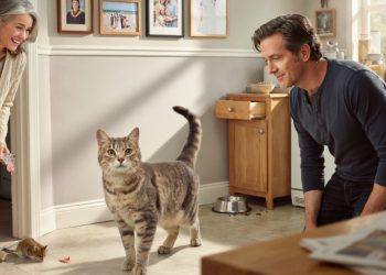 Elderly Cat Learns He Can “Trick” His Owners, But They Secretly Let Him Win