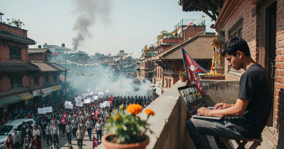 Nepal Protester Shared His Fear After Social Media Ban, But The World Barely Heard Their Story