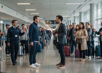 Man Tried to Skip a 40-Person Airport Line, Then Picked the Wrong Travelers to Intimidate