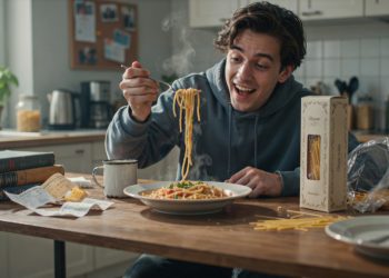 Student Tries “Rich People Pasta” Once and Realizes the Cheap Stuff Was Betraying Them Student Tries “Rich People Pasta” Once and Realizes the Cheap Stuff Was Betraying Them