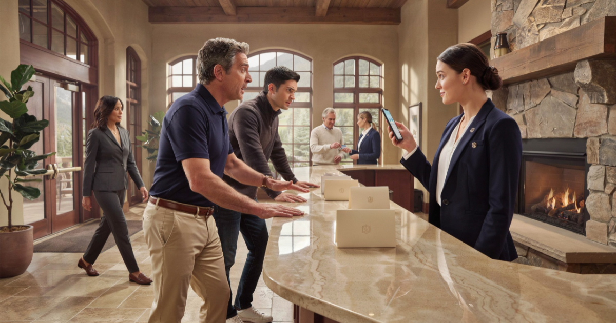Hotel Guest Claims VIP Status Until One Phone Call Exposes His Entire Discount Scheme