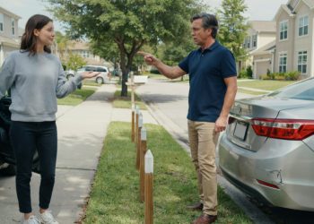 Woman Damaged Her Own Bumper And Somehow Decided It Was Her Neighbor’s Fault