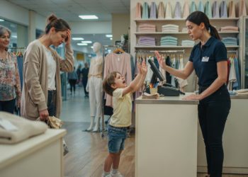 Retail Worker Watches Mom Ignore Child’s Meltdown, Then Gets Blamed For Stepping In