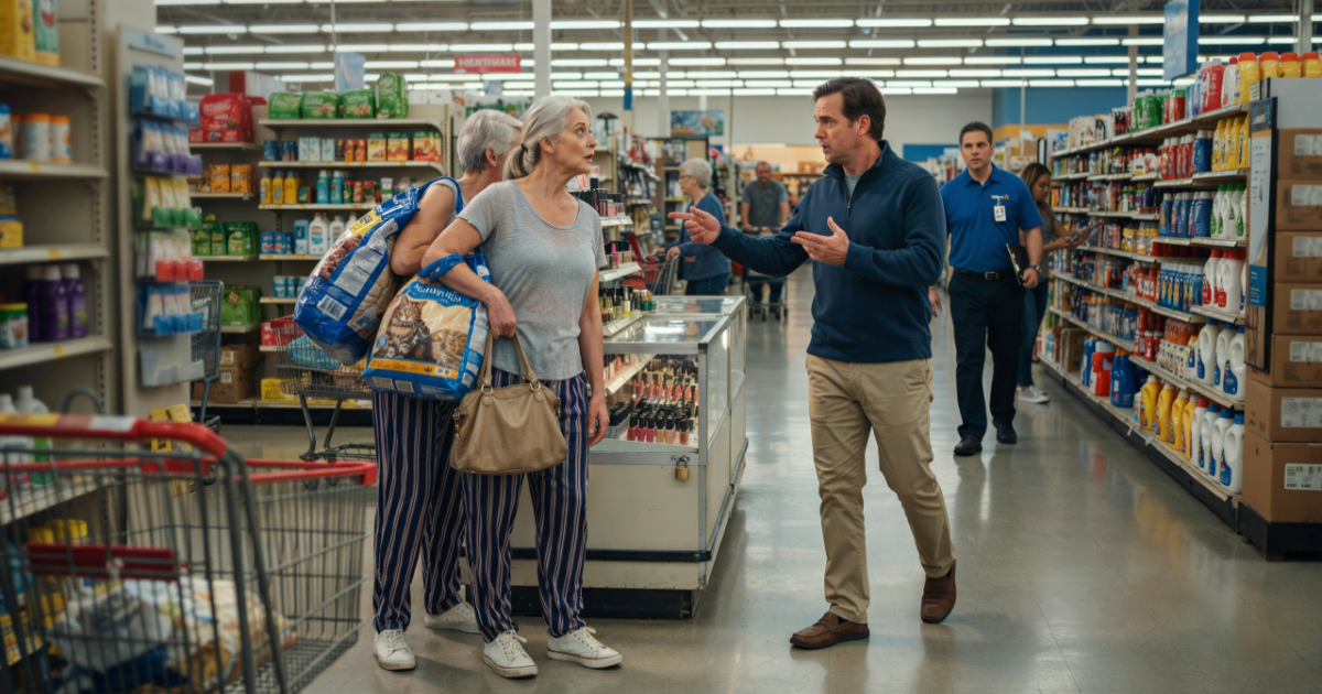 Woman Carrying Cat Food Gets Mistaken For Walmart Employee And The Interaction Gets Awkward Woman Carrying Cat Food Gets Mistaken For Walmart Employee And The Interaction Gets Awkward