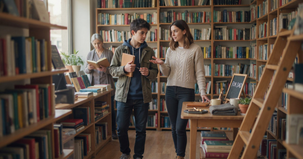 Woman Helps Teen Choose a Gift for His Dad and Gets a Surprise Weeks Later Woman Helps Teen Choose a Gift for His Dad and Gets a Surprise Weeks Later