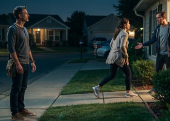 Neighbor Threatens Dad With Police After Demanding Proof His Son Is Safe